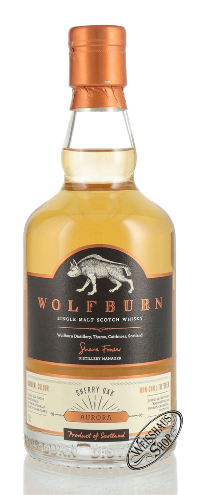 Wolfburn Aurora Whisky 46% vol. 0,70l B-Ware
