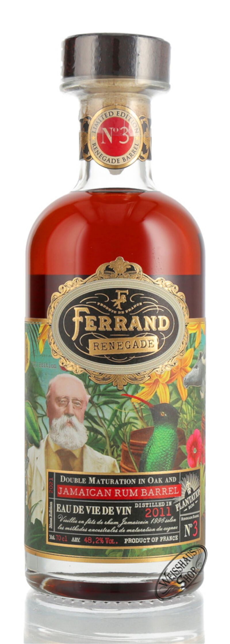 Pierre Ferrand Renegade Barrel No. 3 Cognac 48,2% vol. 0,70l Pierre Ferrand Renegade Barrel No. 3 Cognac 48,2% vol. 0,70l