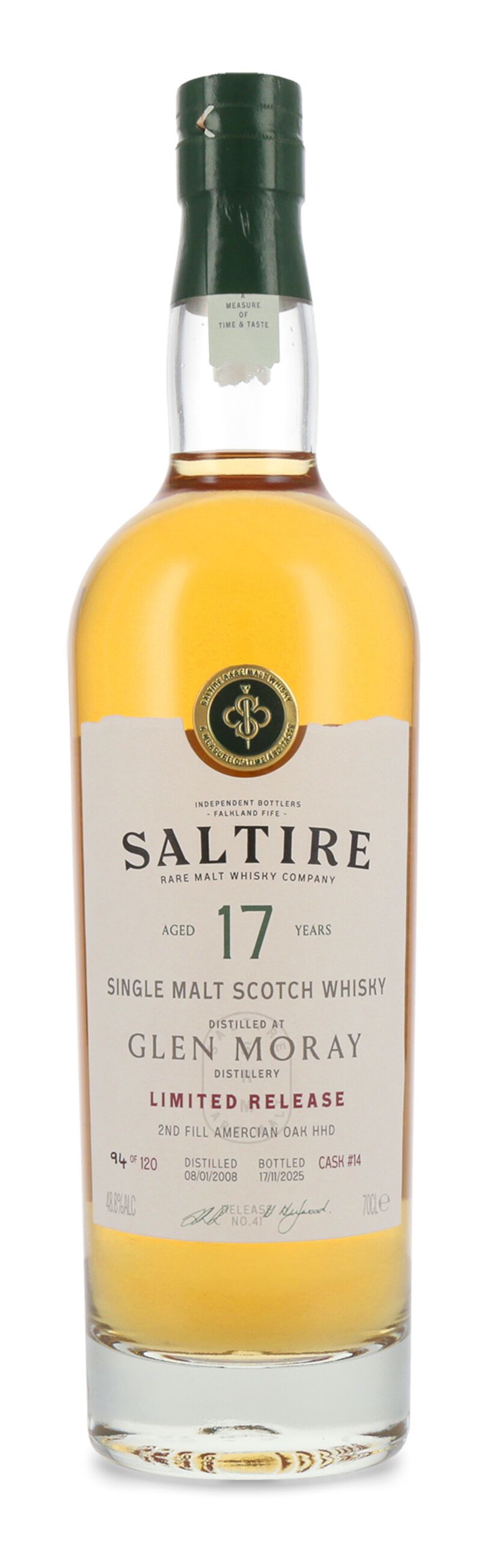 Glen Moray 17 YO Whisky 48,8% vol. 0,70l