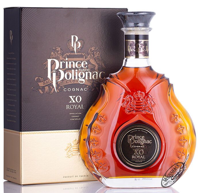 Prince Hubert Polignac XO Royal Cognac 40% vol. 0,70l Prince Hubert Polignac XO Royal Cognac 40% vol. 0,70l