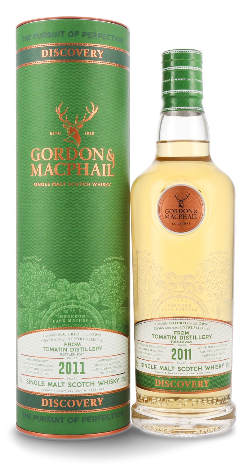 Tomatin Vintage 2011 G&M Discovery Whisky 43% vol. 0,70l