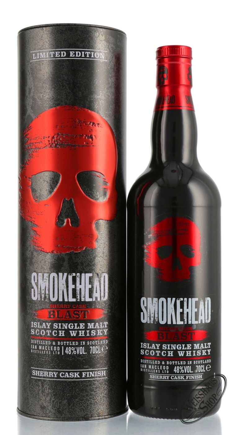 Smokehead Sherry Blast Islay Single Malt Whisky 48% vol. 0,70l