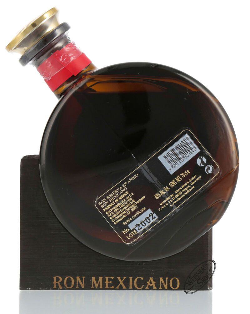 El Ron Prohibido 22 YO Rum 40% vol. 0,70l