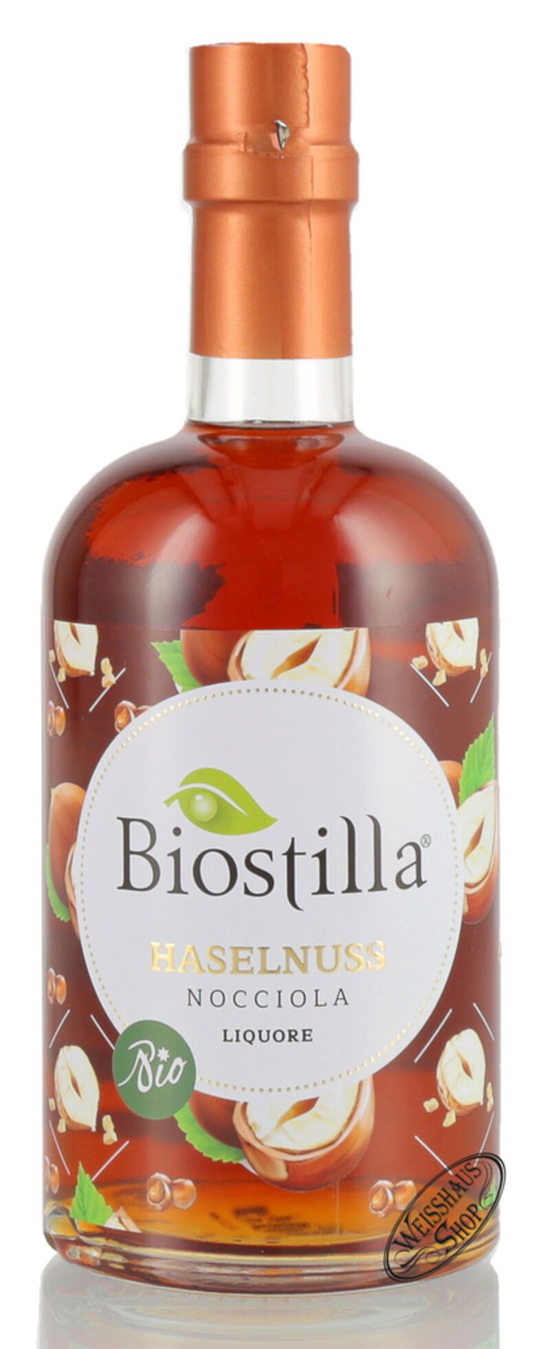Walcher Nocciola BIO Haselnuss Likör 28% vol. 0,50l