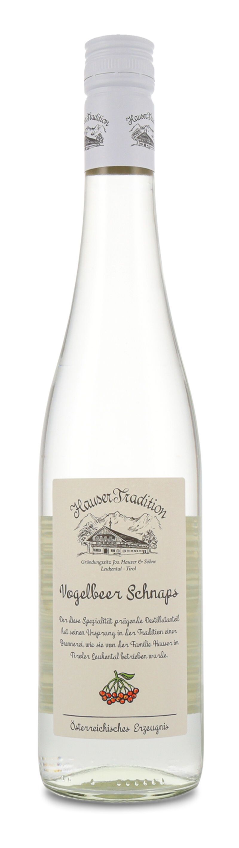 Hauser Vogelbeer Schnaps 35% vol. 0,70l