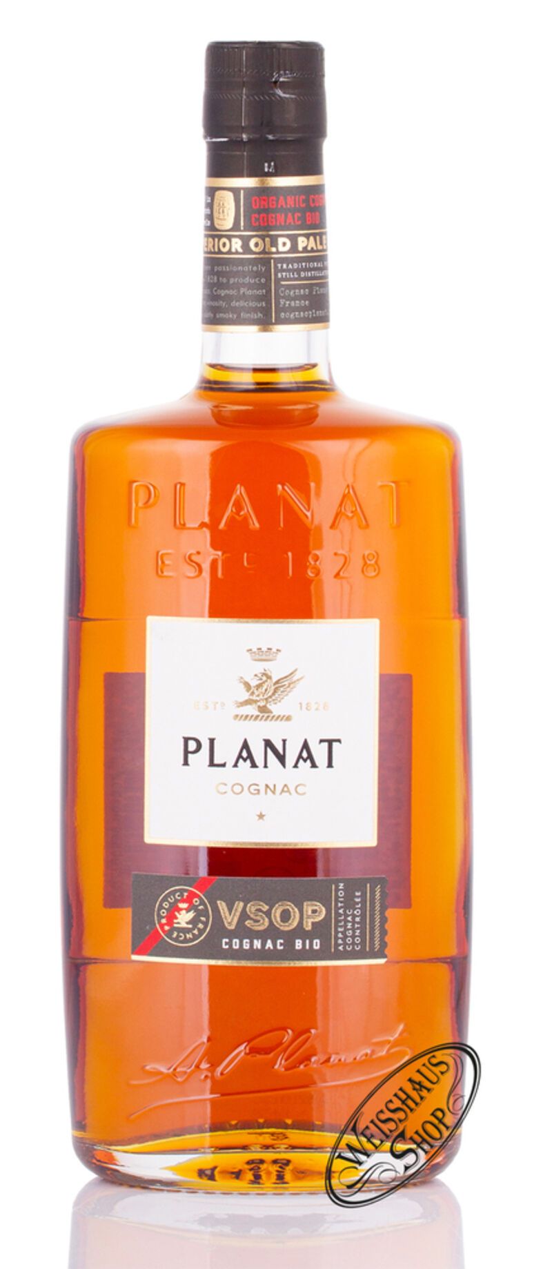 Planat Organic VSOP Cognac 40% vol. 0,70l Planat Organic VSOP Cognac 40% vol. 0,70l