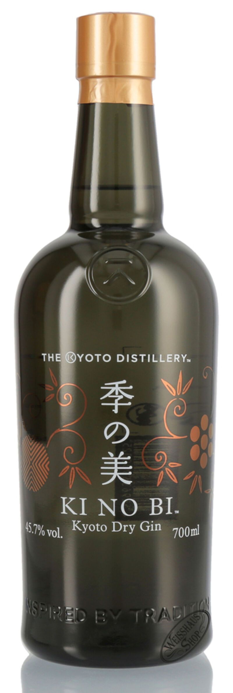 KI NO BI Kyoto Dry Gin 45,70% vol. 0,70l KI NO BI Kyoto Dry Gin 45,70% vol. 0,70l