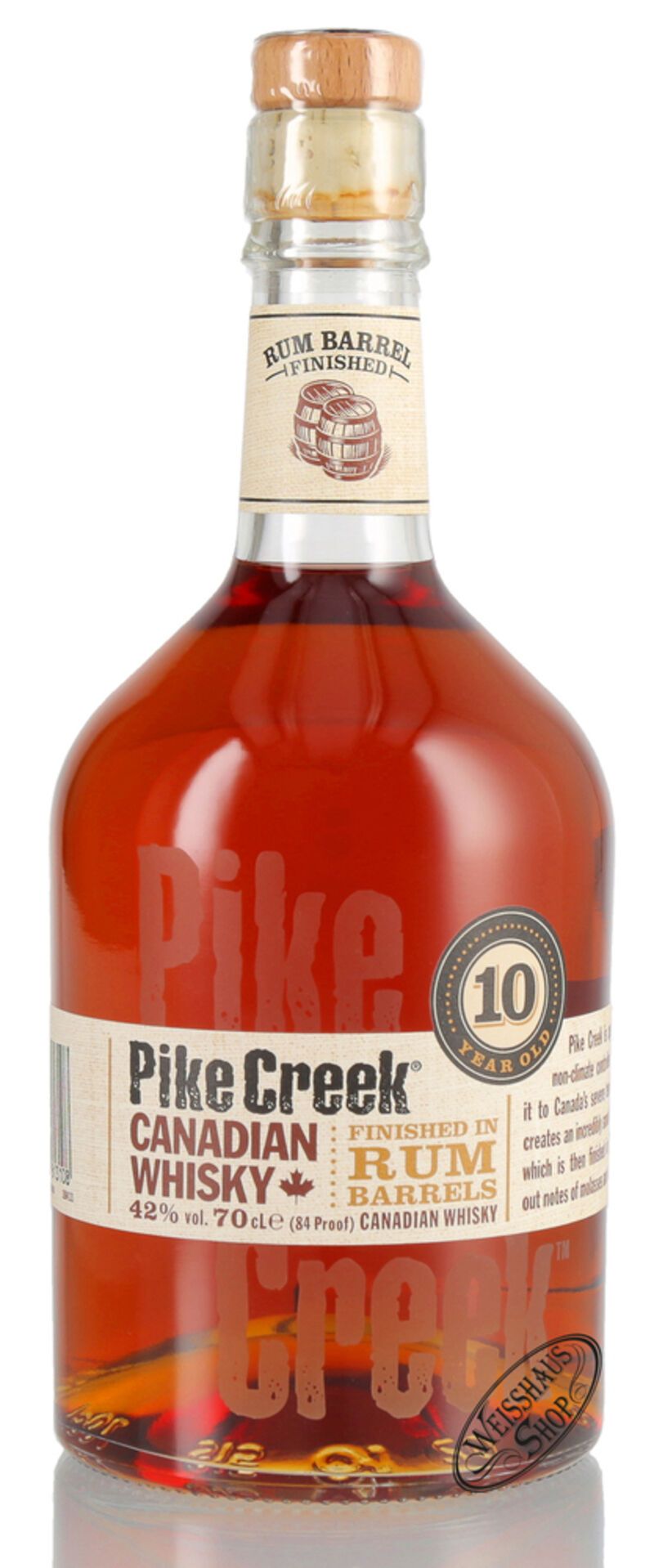Pike Creek Canadian Whisky 42% vol. 0,70l Pike Creek Canadian Whisky 42% vol. 0,70l