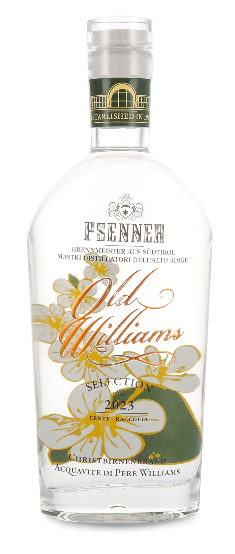 Psenner Old Williams Selection 2023 42% vol. 0,50l