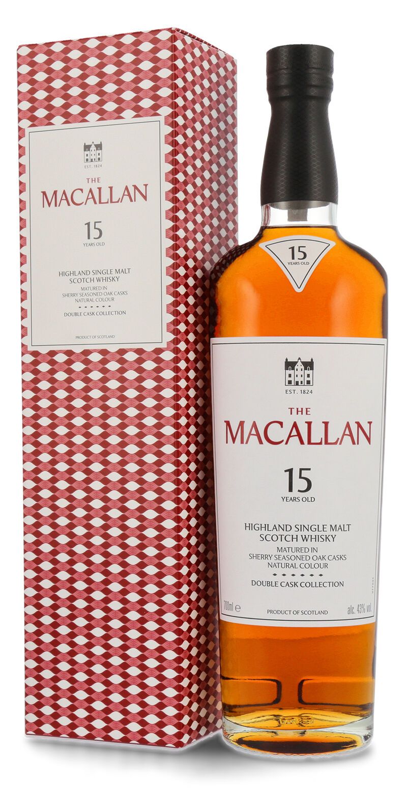 Macallan 15 YO Double Cask Whisky 43% vol. 0,70l