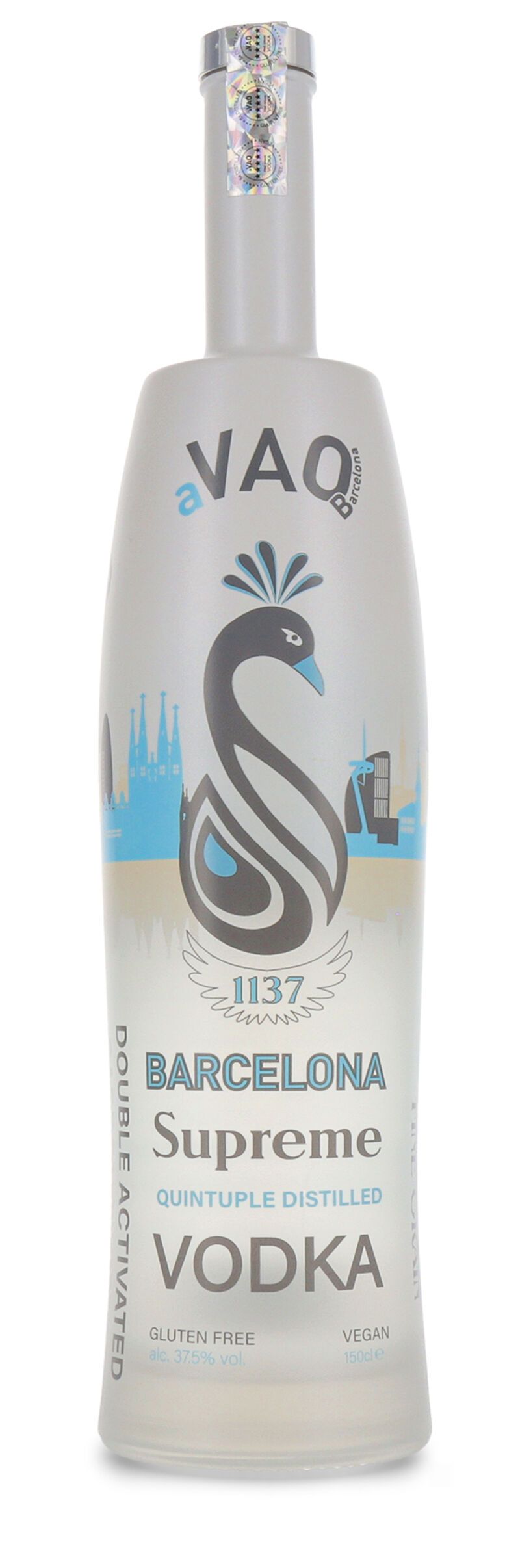 aVAO 1137 Supreme Vodka 37,5% vol. 1,50l Magnum