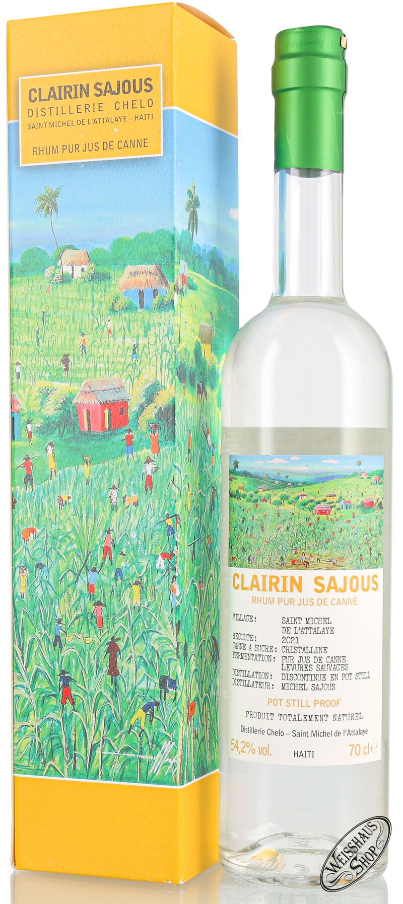 Clairin Sajous Rum 54,2% vol. 0,70l Clairin Sajous Rum 54,2% vol. 0,70l