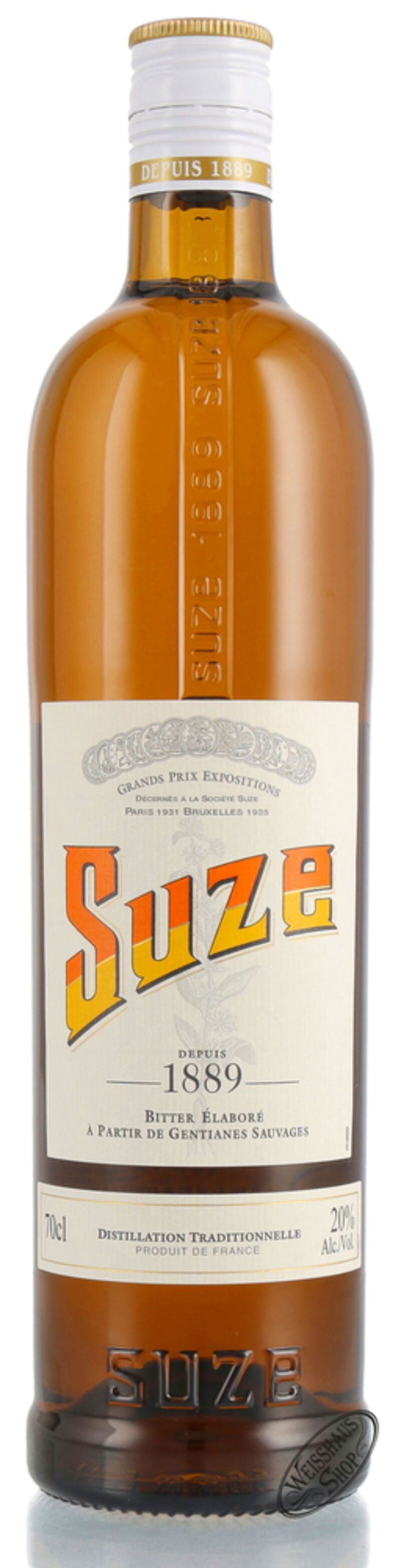 Suze Enzian Likör 20% vol. 0,70l Suze Enzian Likör 20% vol. 0,70l