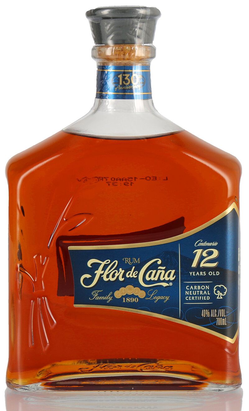 Flor de Cana Centenario 12 YO 40% vol. 0,70l Flor de Cana Centenario 12 YO 40% vol. 0,70l