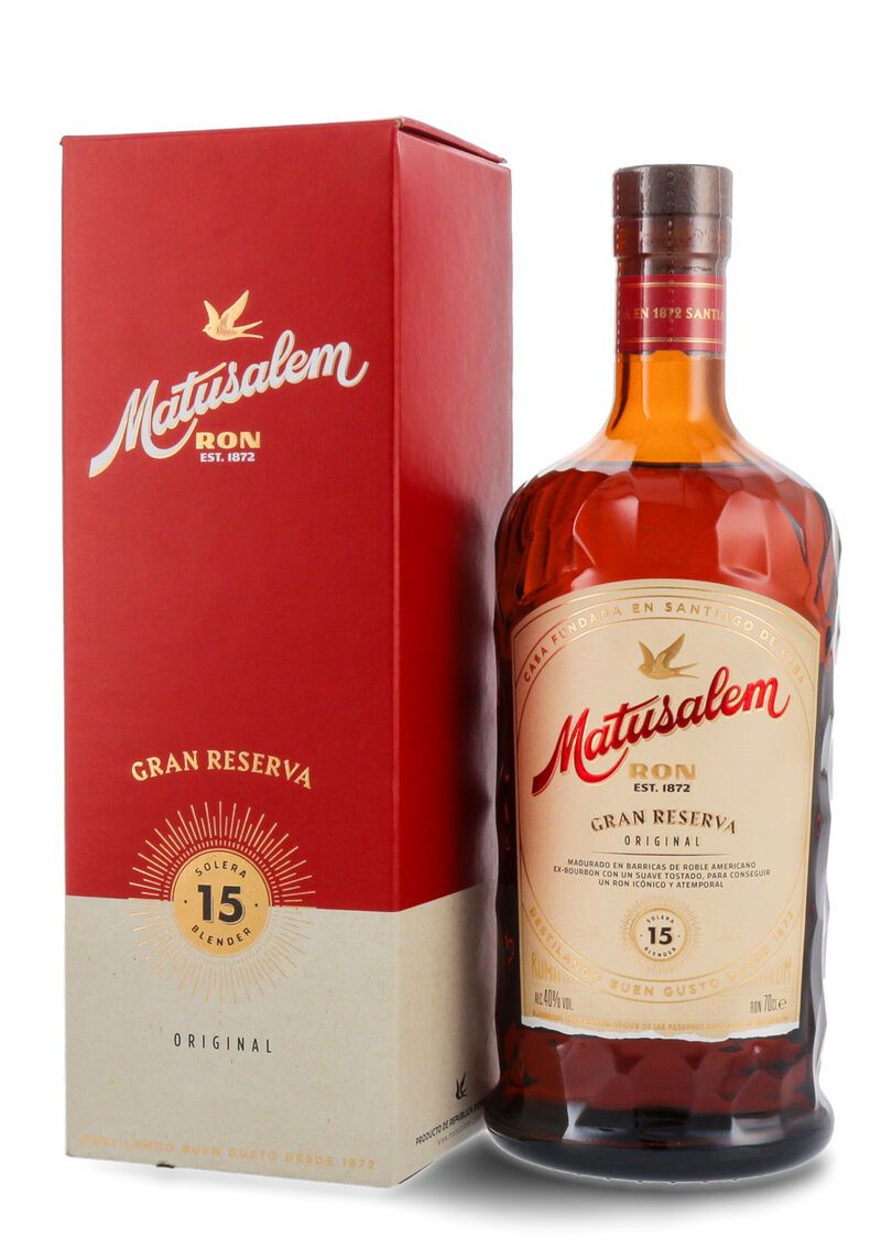 Ron Matusalem Gran Reserva Solera 15 Rum 40% vol. 0,70l Ron Matusalem Gran Reserva Solera 15 Rum 40% vol. 0,70l