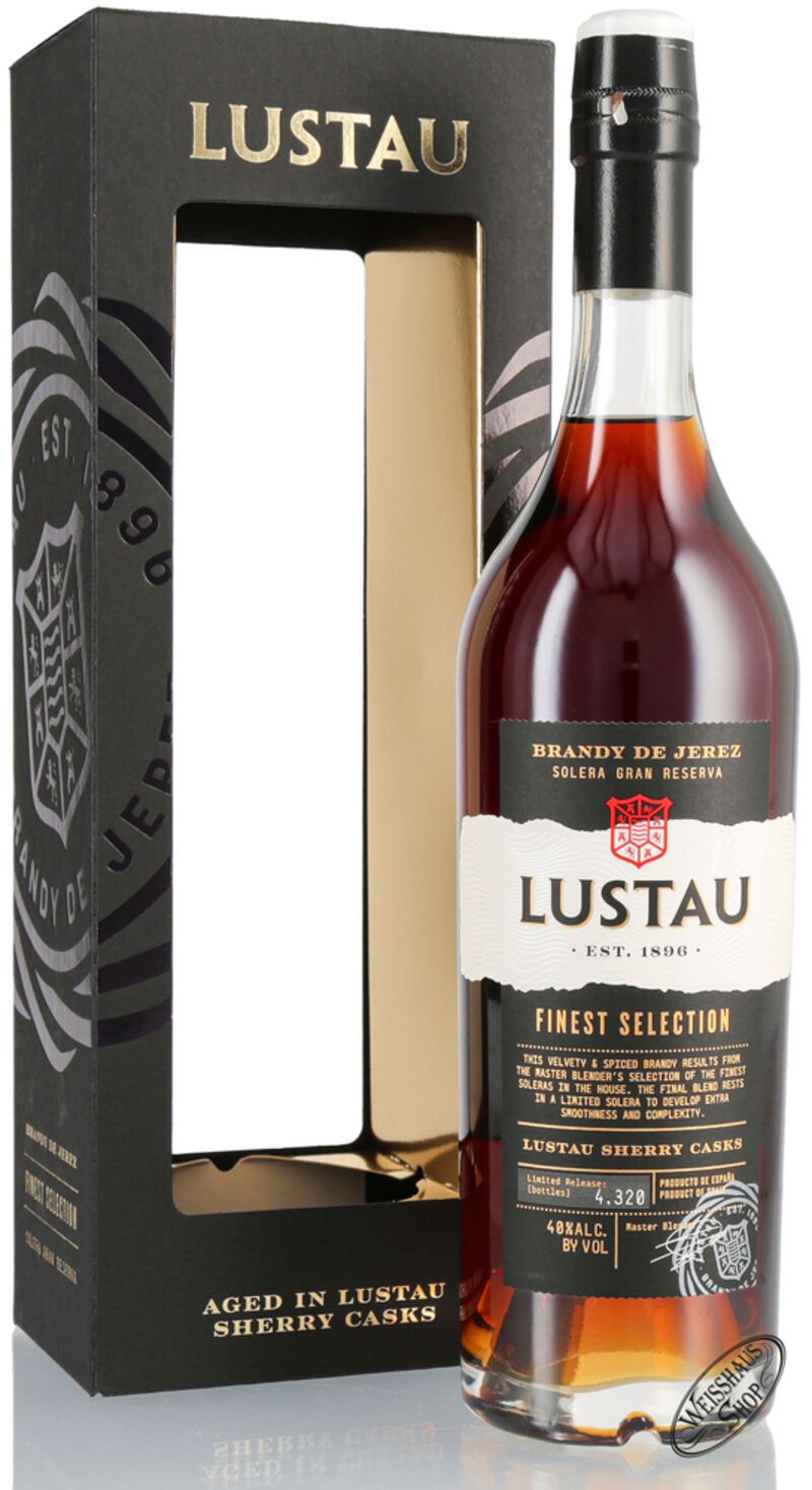 Lustau Solera Gran Reserva Finest Selection Brandy 40% vol. 0,70l Lustau Solera Gran Reserva Finest Selection Brandy 40% vol. 0,70l