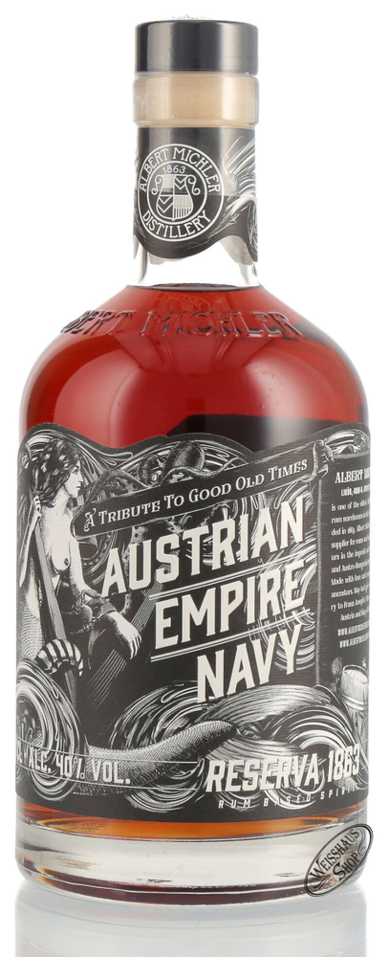 Austrian Empire Navy Reserva 1863 40% vol. 0,70l