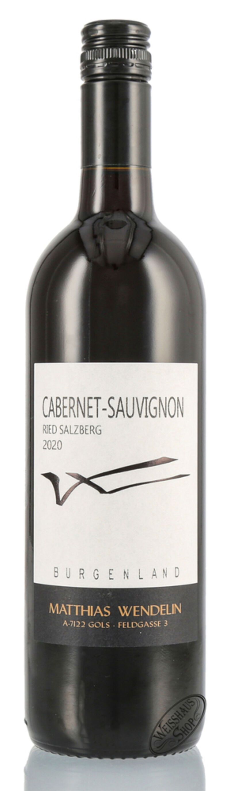 Wendelin Cabernet-Sauvignon 2020 14% vol. 0,75l Wendelin Cabernet-Sauvignon 2020 14% vol. 0,75l
