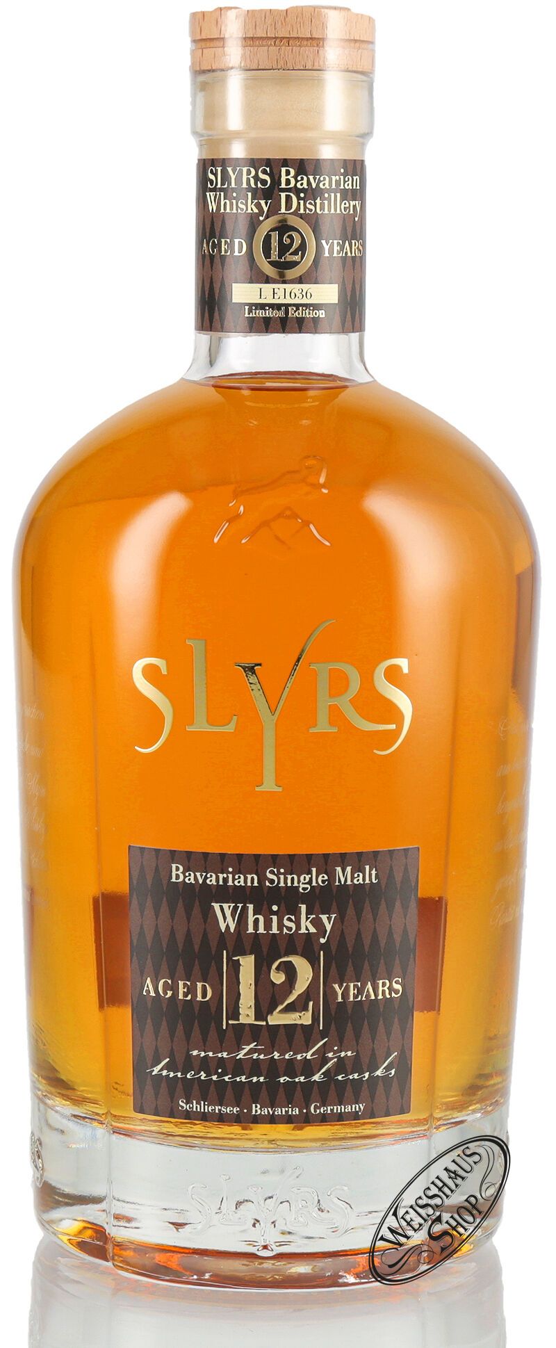 Slyrs 12 YO Whisky 43% vol. 0,70l Slyrs 12 YO Whisky 43% vol. 0,70l
