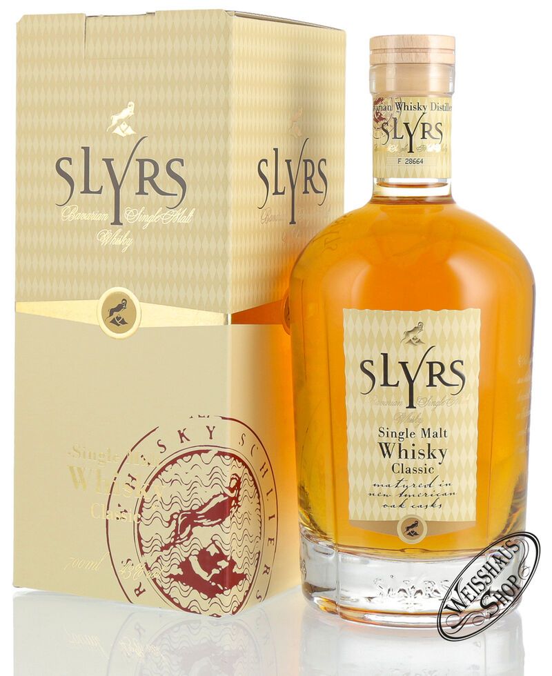 Slyrs Bavarian Single Malt Whisky 43% vol. 0,70l Slyrs Bavarian Single Malt Whisky 43% vol. 0,70l