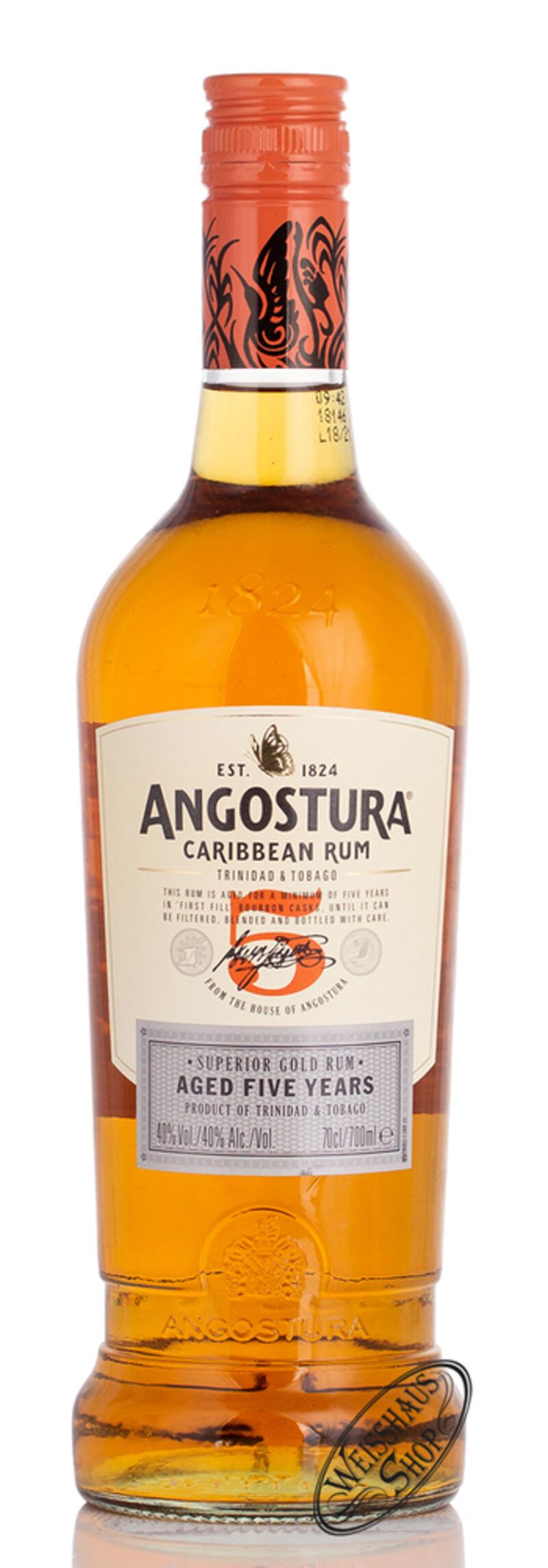 Angostura 5 YO Gold Rum 40% vol. 0,70l Angostura 5 YO Gold Rum 40% vol. 0,70l
