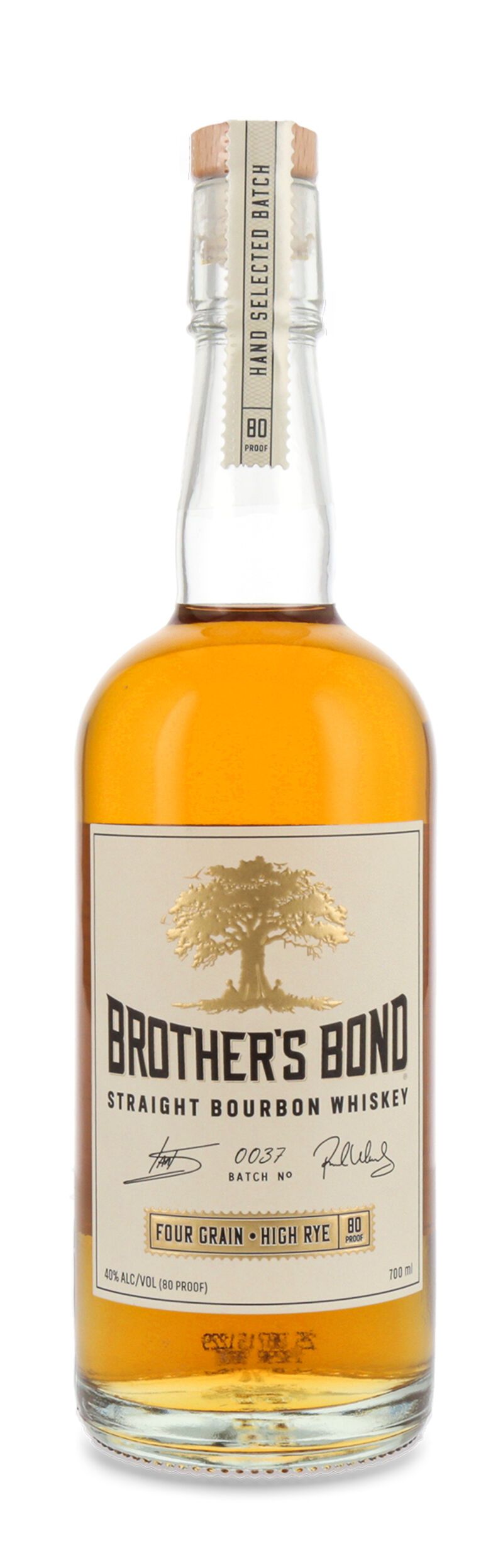 Brother's Bond Straight Bourbon Whiskey 40% vol. 0,70l