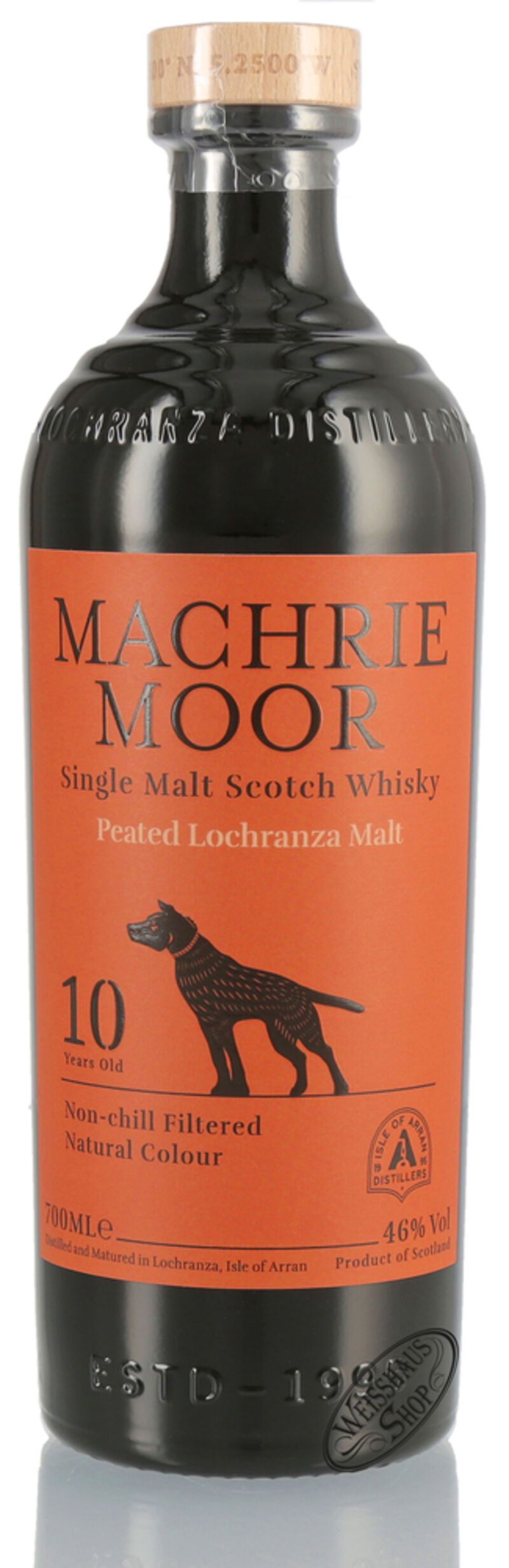 The Arran Machrie Moor 10 YO Peated Malt Whisky 46% vol. 0,70l The Arran Machrie Moor 10 YO Peated Malt Whisky 46% vol. 0,70l