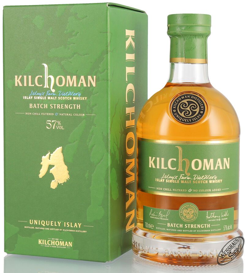 Kilchoman Batch Strength Islay Whisky 57% vol. 0,70l Kilchoman Batch Strength Islay Whisky 57% vol. 0,70l