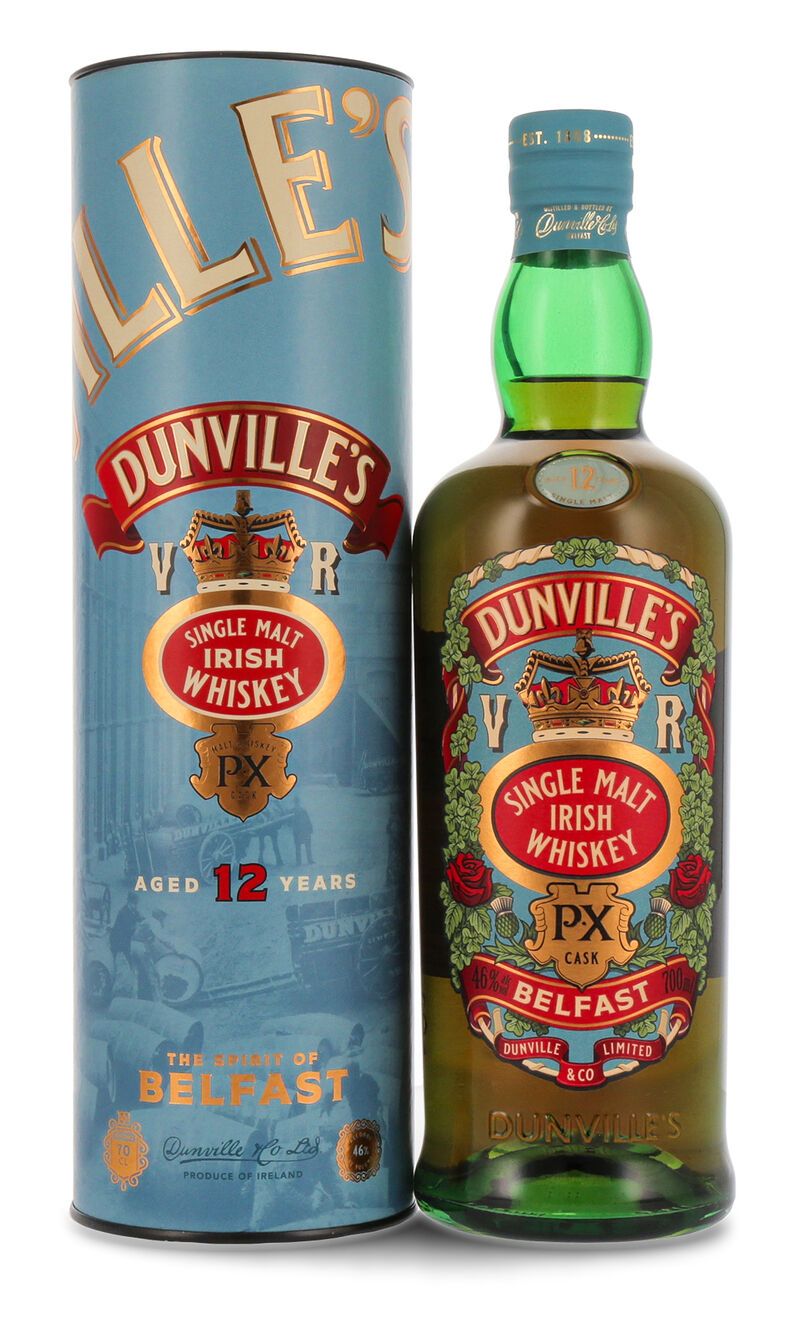 Dunville's 12 YO PX Finish Irish Whiskey 46% vol. 0,70l