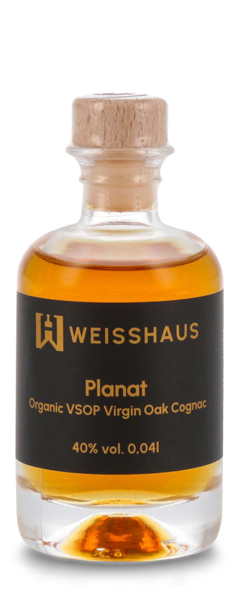 Planat Organic VSOP Virgin Oak Cognac 40% vol. 0,04l Weisshaus Sample