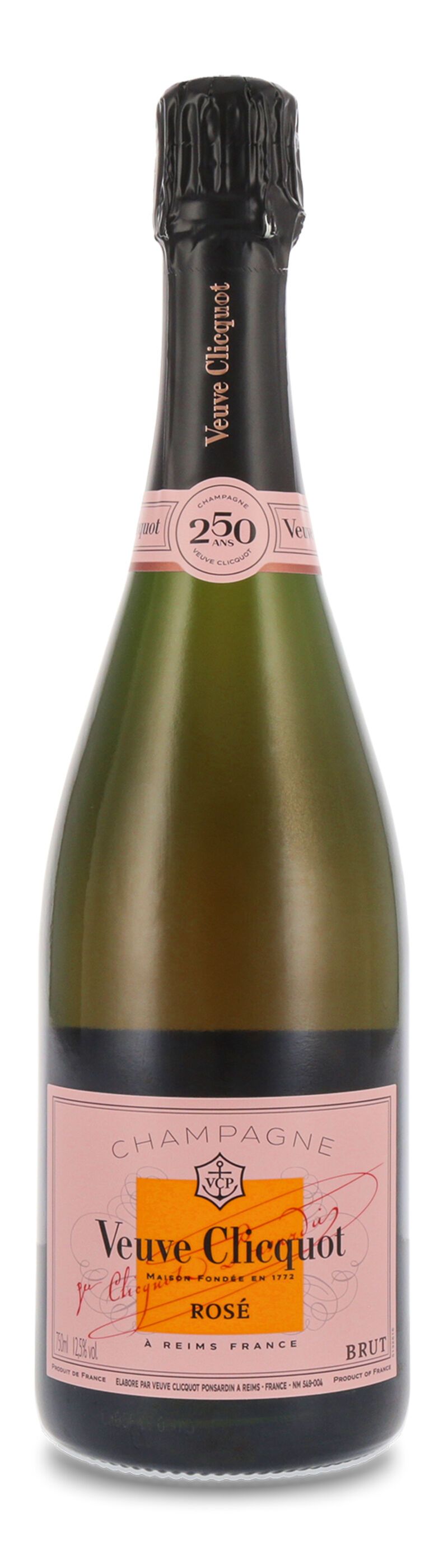 Veuve Clicquot Rosé Champagner 12,5% vol. 0,75l Geschenkkarton
