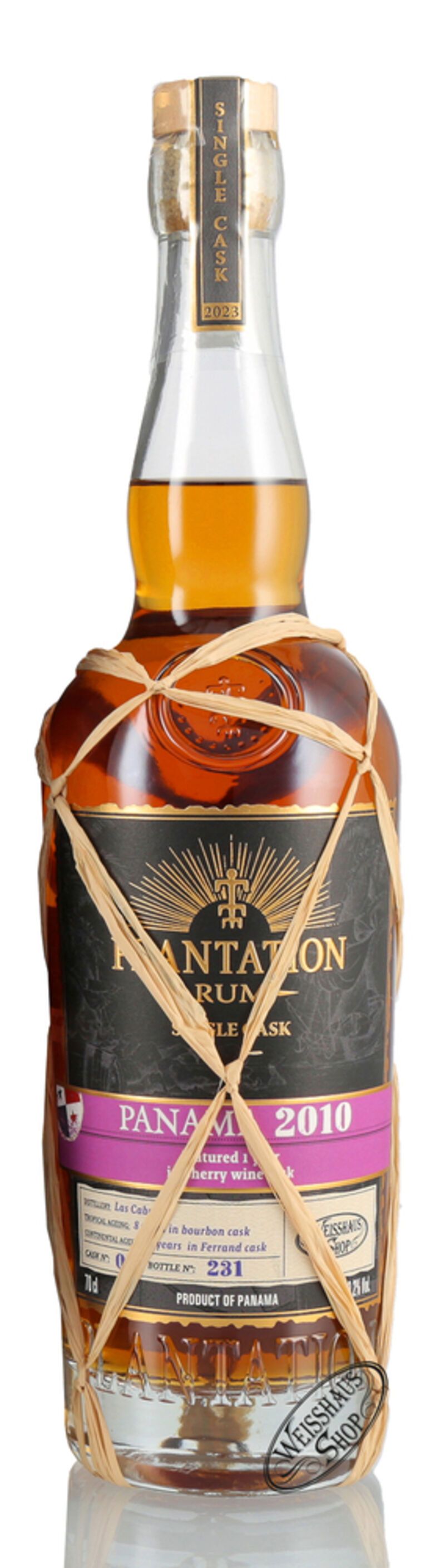 Plantation Panama Vintage 2010 Single Cask Rum 50,2% vol. 0,70l Plantation Panama Vintage 2010 Single Cask Rum 50,2% vol. 0,70l