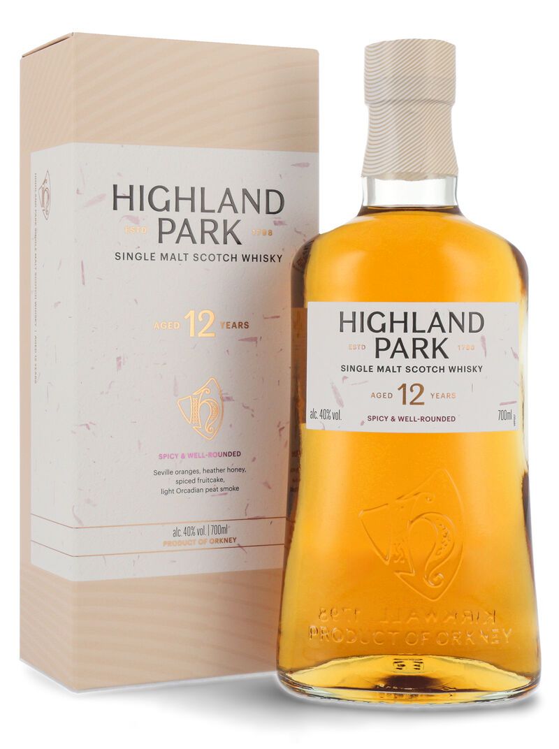 Highland Park 12 YO Whisky 40% vol. 0,70l B-Ware