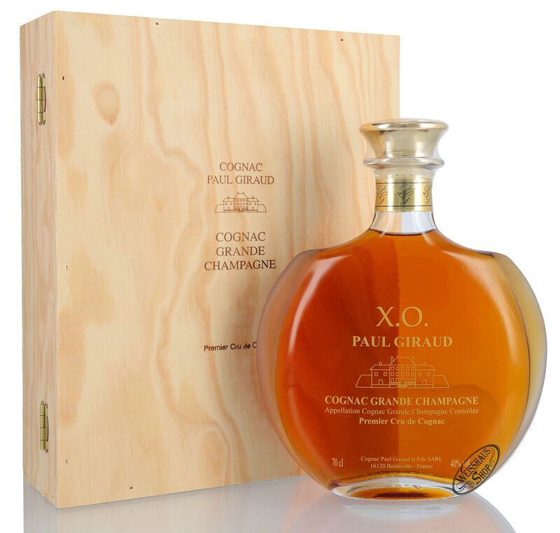 Paul Giraud Cognac XO Carafe 40% vol. 0,70l Paul Giraud Cognac XO Carafe 40% vol. 0,70l
