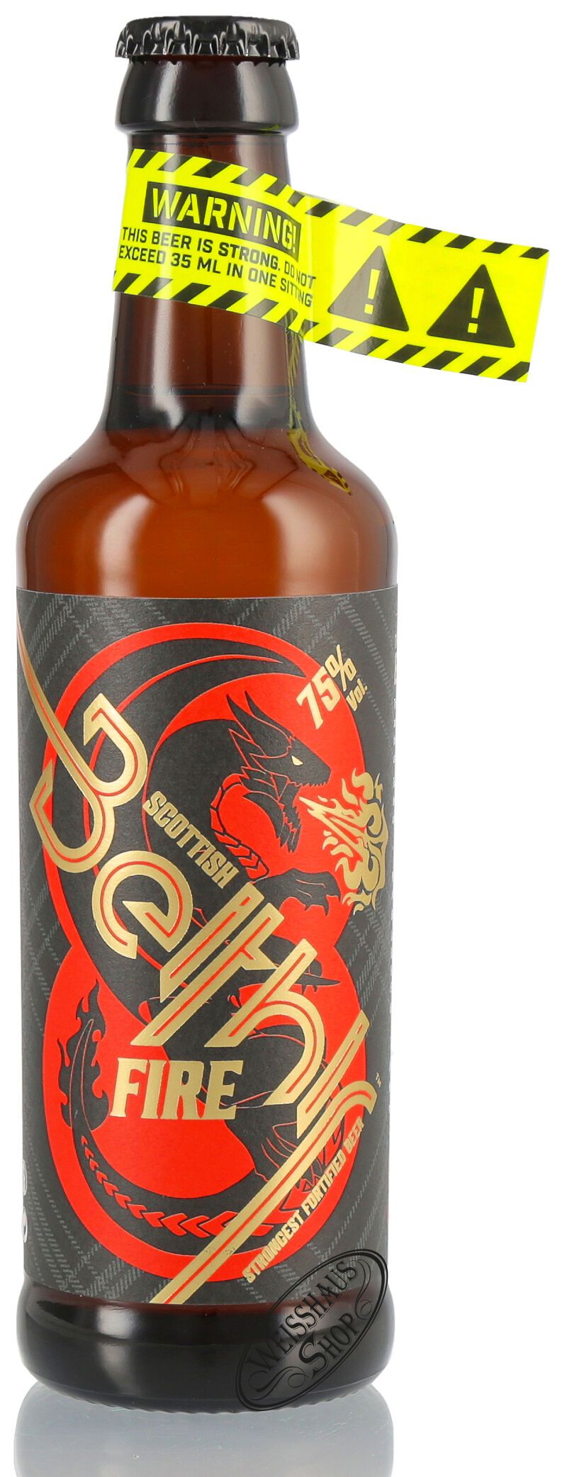 Scottish Beithir Fire 75% vol. 0,33l