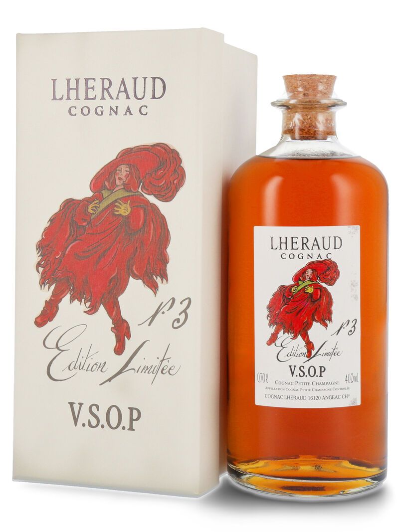Lhéraud VSOP Edition Limitée N°3 Cognac 40% vol. 0,70l Lhéraud VSOP Edition Limitée N°3 Cognac 40% vol. 0,70l