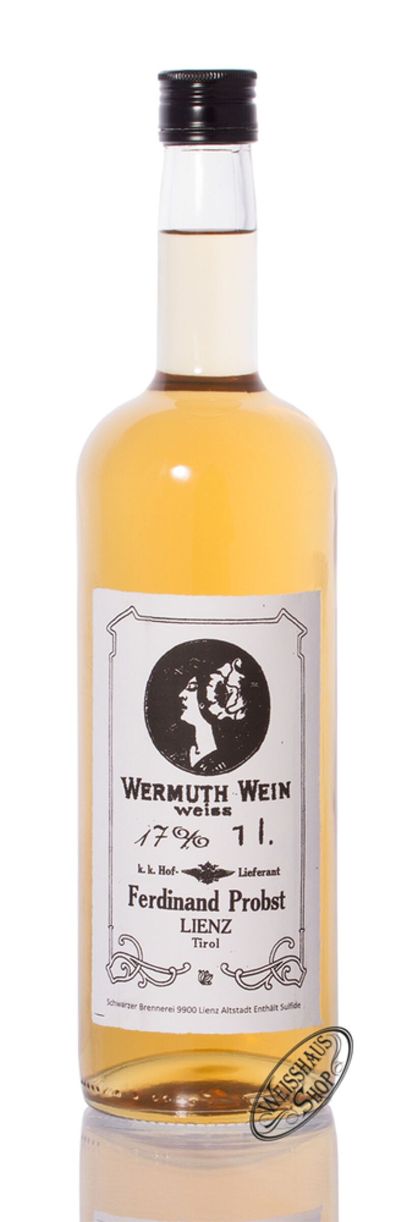 Schwarzer Wermuth weiss 17% vol. 1,0l Schwarzer Wermuth weiss 17% vol. 1,0l