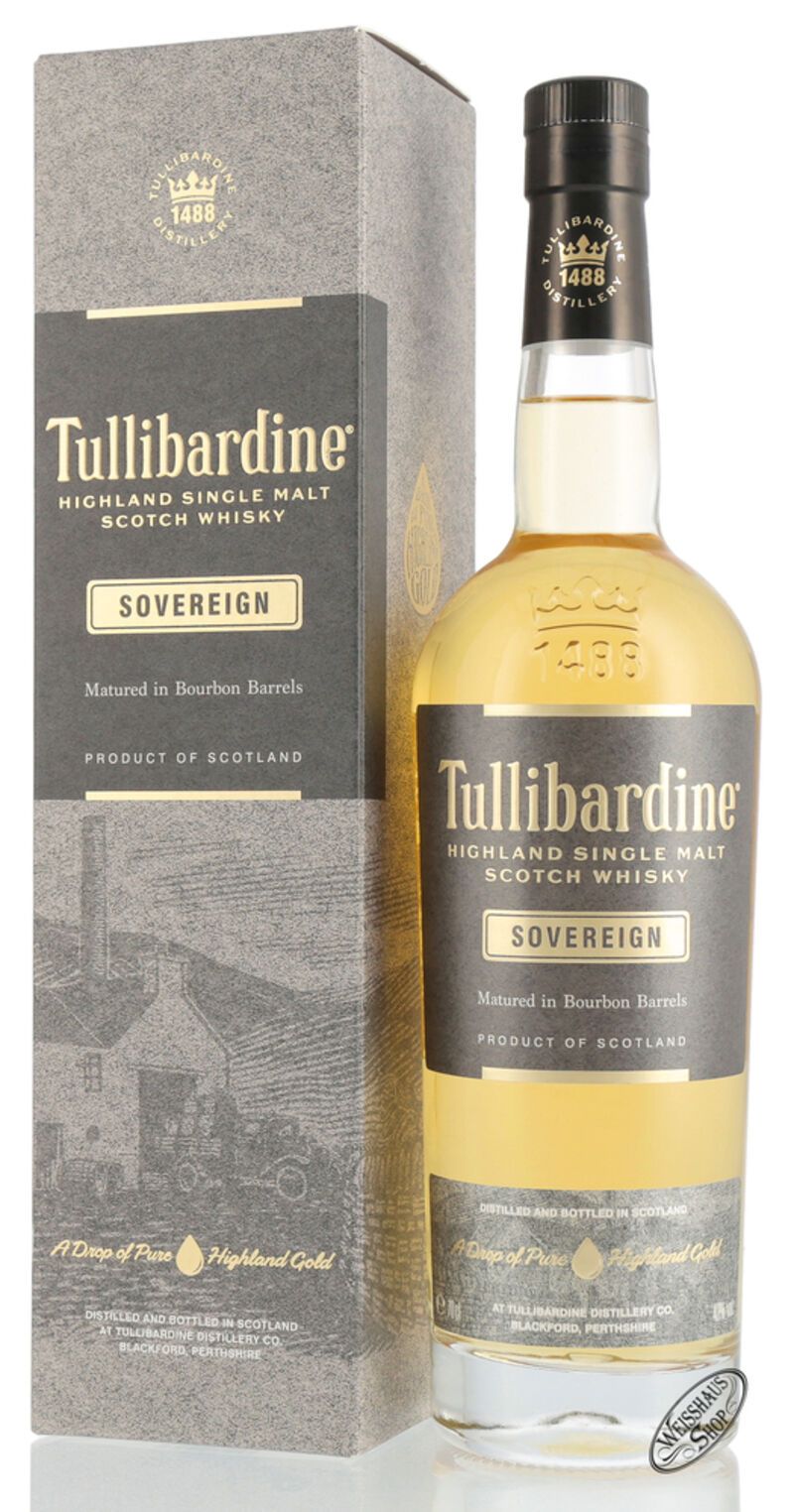 Tullibardine Sovereign Whisky 43% vol. 0,70l Tullibardine Sovereign Whisky 43% vol. 0,70l