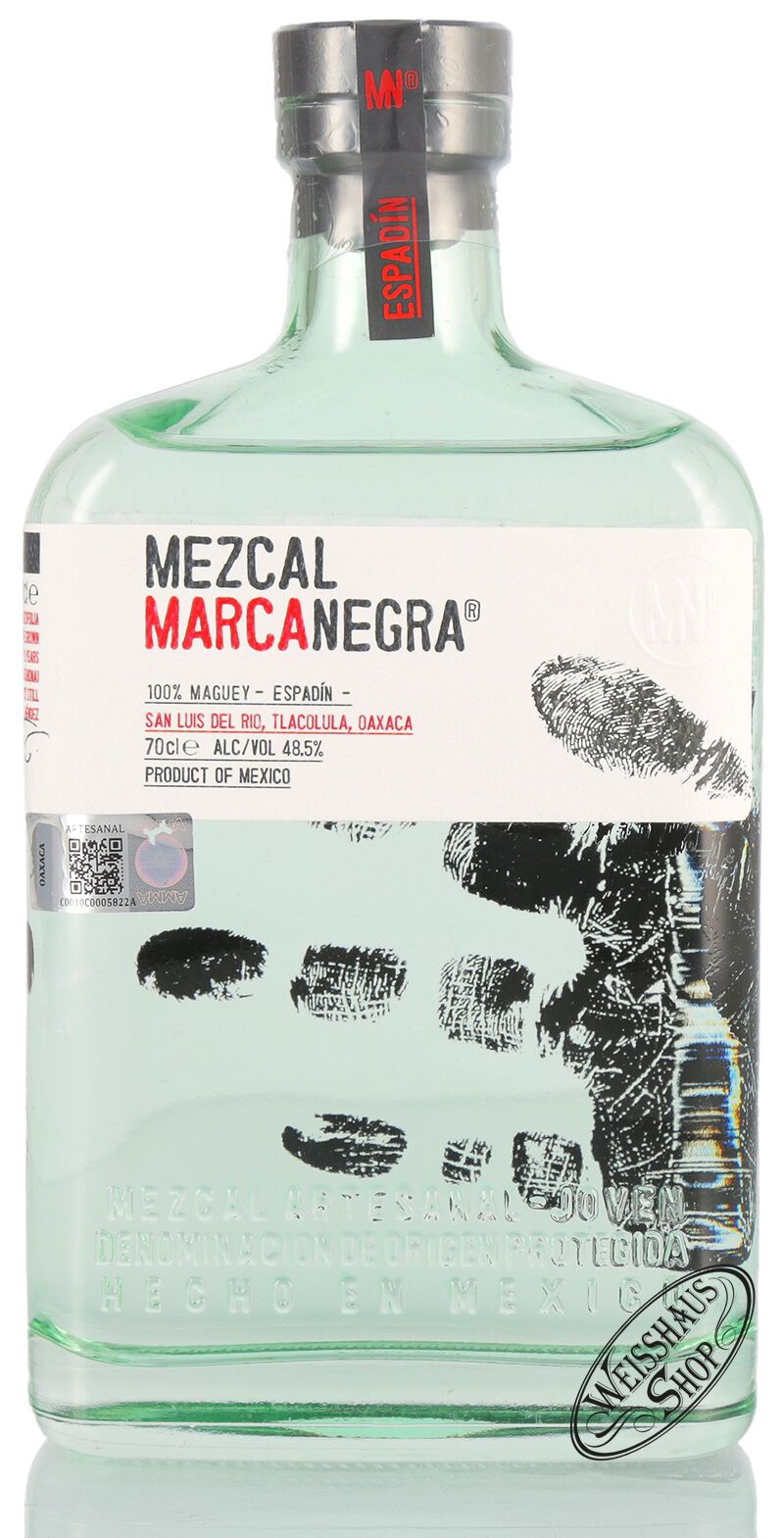 Marca Negra Espadin Mezcal 48,5% vol. 0,70l Marca Negra Espadin Mezcal 48,5% vol. 0,70l