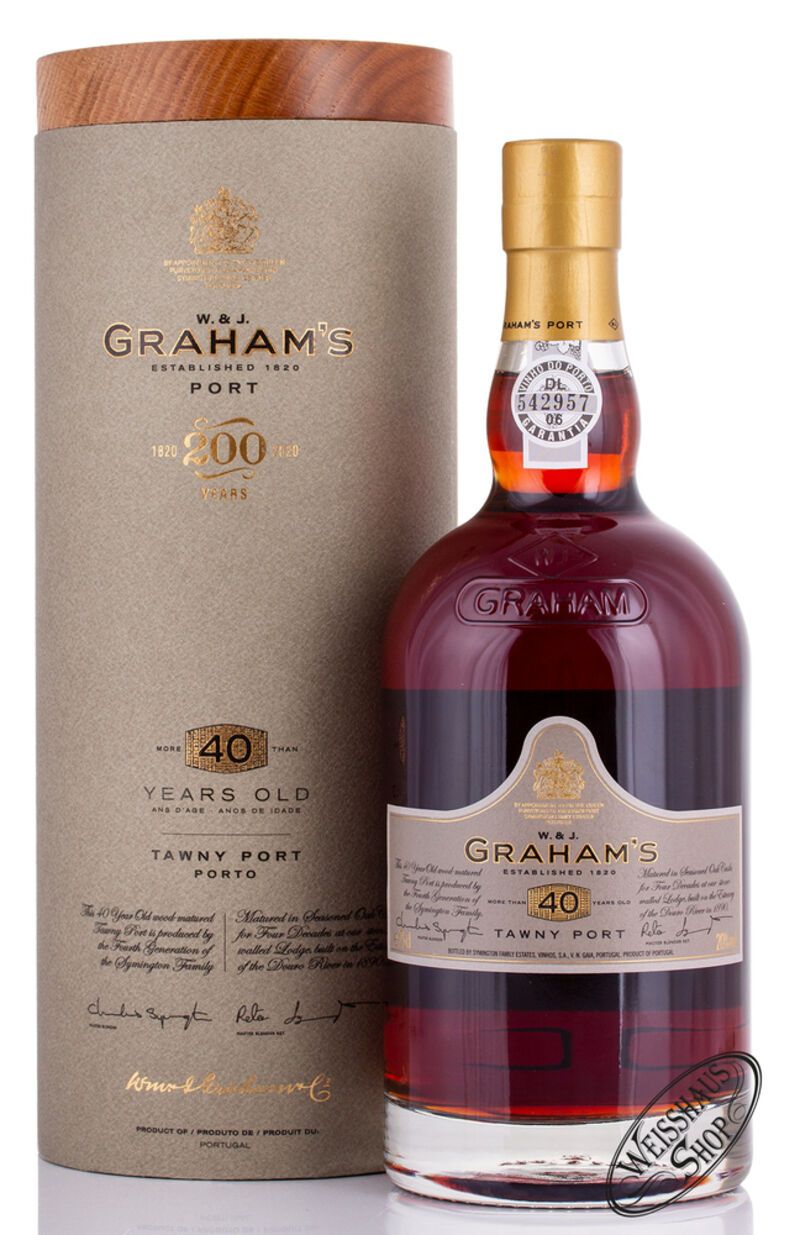 Graham's 40 YO Tawny Port 20% vol. 0,75l Graham's 40 YO Tawny Port 20% vol. 0,75l