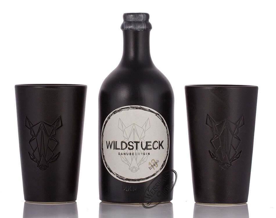 Wildstück Dry Gin Geschenk-Set 42% vol. 0,50l Wildstück Dry Gin Geschenk-Set 42% vol. 0,50l