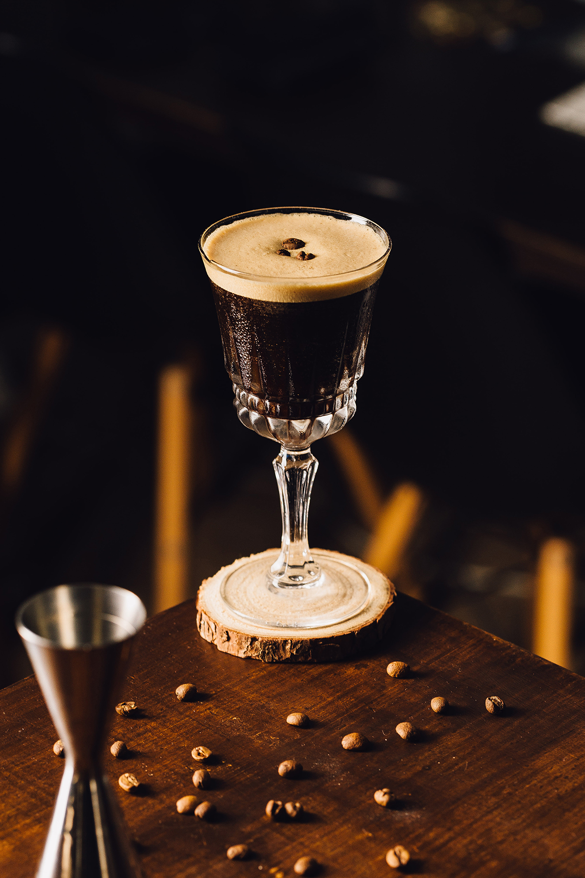 Cocktail mit Kaffeelikör