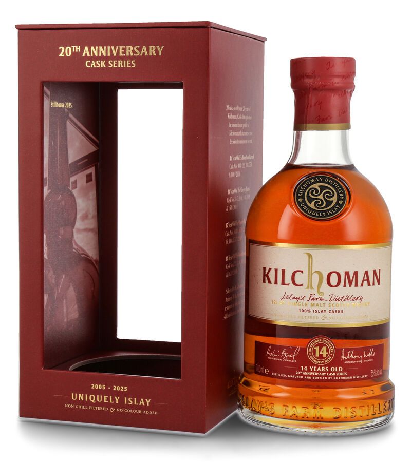 Kilchoman 14 YO Single Sherry Cask Islay Whisky 55% vol. 0,70l