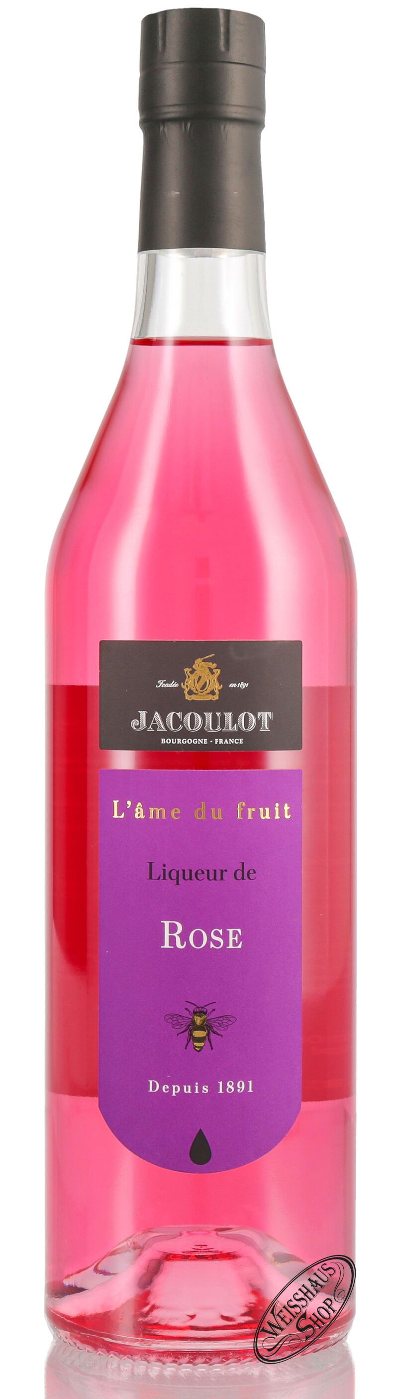 Jacoulot Rosen Likör 18% vol. 0,70l Jacoulot Rosen Likör 18% vol. 0,70l