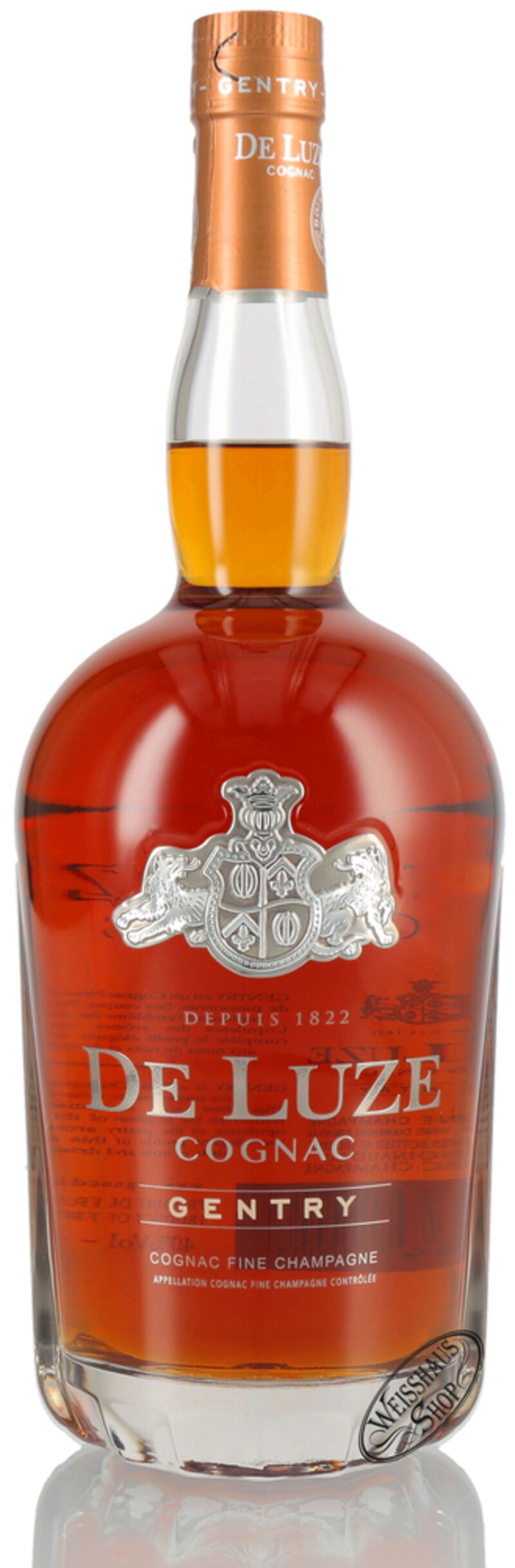 De Luze VS Fine Champagne Cognac Gentry 40% vol. 1,0l
