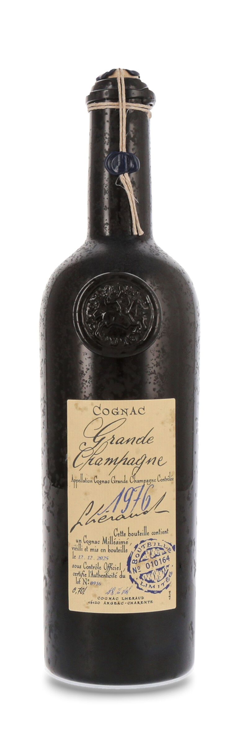 Lhéraud Grande Champagne 1976 Cognac 48% vol. 0,70l