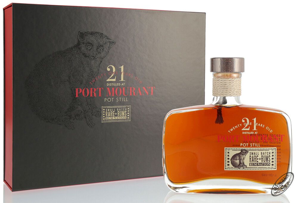Rum Nation Rare Rum Port Mourant 21 YO Sherry Cask Finish 58% vol. 0,50l Rum Nation Rare Rum Port Mourant 21 YO Sherry Cask Finish 58% vol. 0,50l