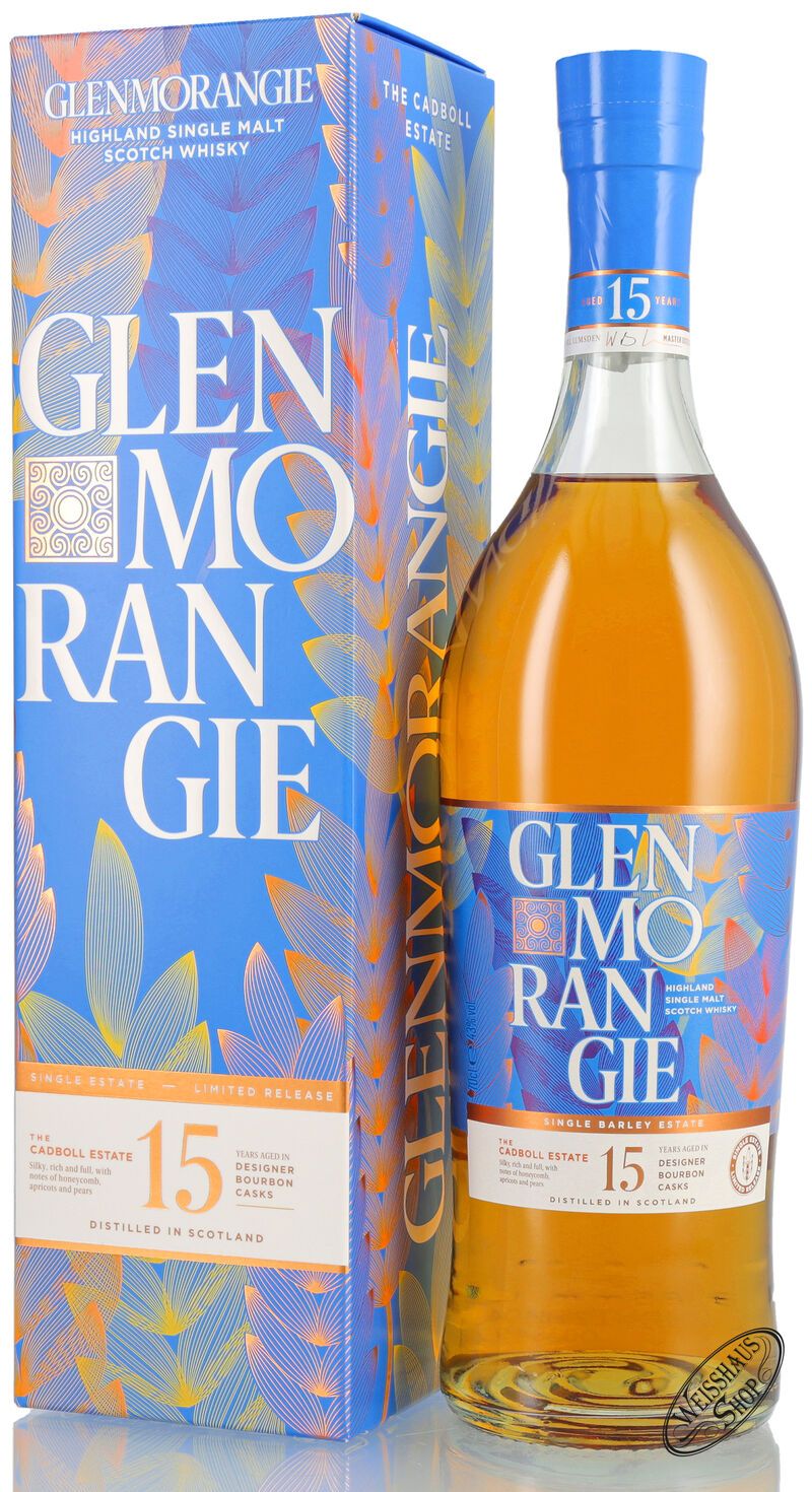 Glenmorangie 15 YO Cadboll Estate Batch 4 Whisky 43% vol. 0,70l Glenmorangie 15 YO Cadboll Estate Batch 4 Whisky 43% vol. 0,70l