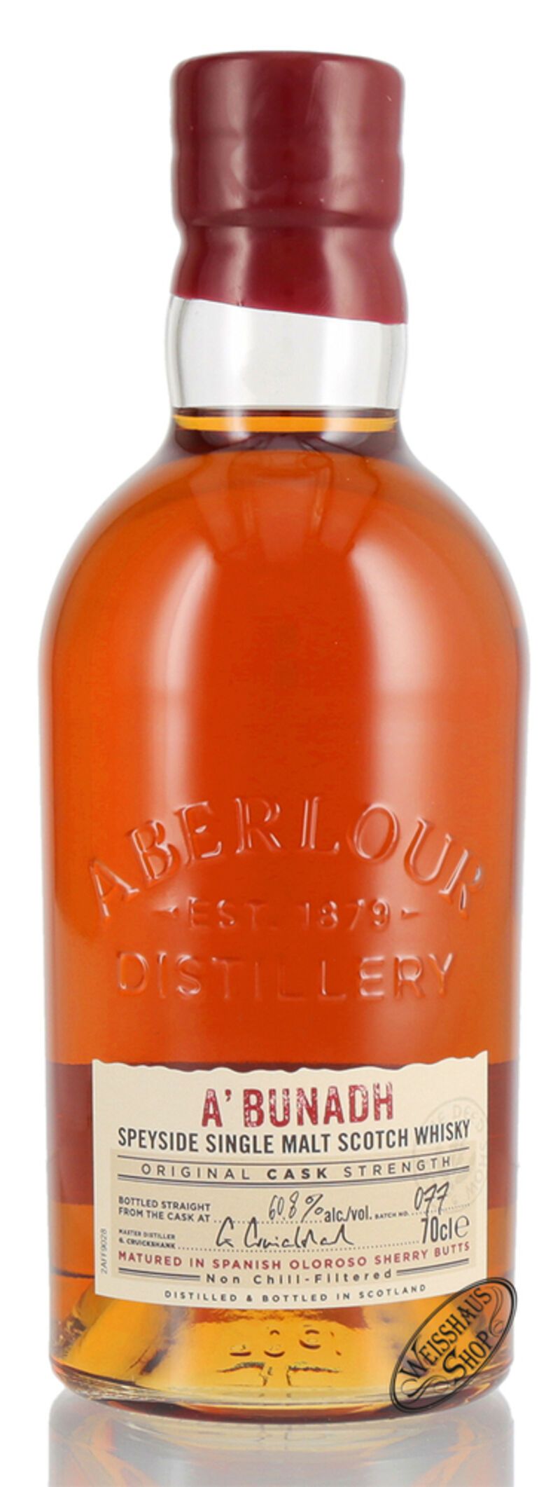 Aberlour A'Bunadh Batch No. 77 Whisky 60,8% vol. 0,70l