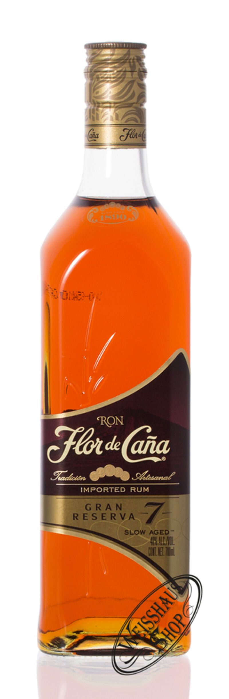 Flor de Cana Grand Reserve 7 Jahre 40% vol. 0,70l Flor de Cana Grand Reserve 7 Jahre 40% vol. 0,70l